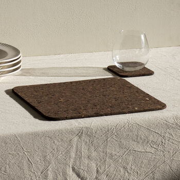 Smoked Cork Placemats | Rectangle, 4 of 7