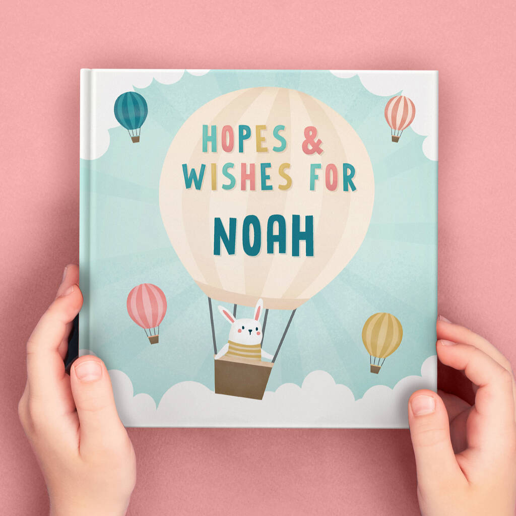 Personalised Hopes And Wishes For . . . Gift Book, 1 of 12
