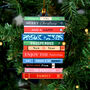 Personalised Books Christmas Tree Decoration, thumbnail 1 of 5