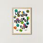 Let Your Feelings Flow Art Print, thumbnail 3 of 5