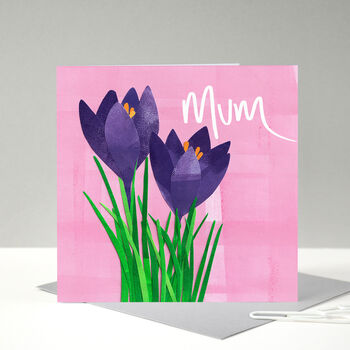 Crocus Mother's Day Card, 2 of 6