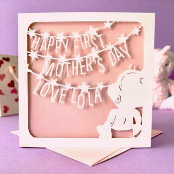 Personalised First Mother's Day Card, 3 of 5