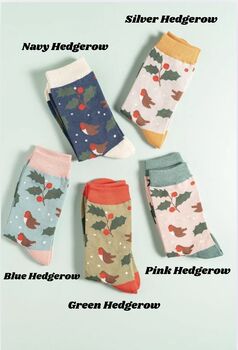 Christmas Bamboo Socks, 4 of 8