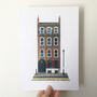 'Spitalfields, London' Recycled Paper Collage Print, thumbnail 5 of 5