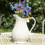 Littondale Classical Ivory Ceramic Jug Vase, thumbnail 7 of 9