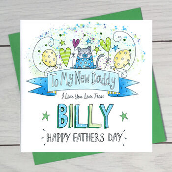 New Daddy Fathers Day Card, 4 of 4