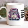Personalised Christmas Vintage Truck Gift Mug, thumbnail 8 of 9