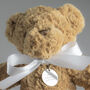Personalised Eco Bramble Christening Teddy Bear, thumbnail 5 of 10