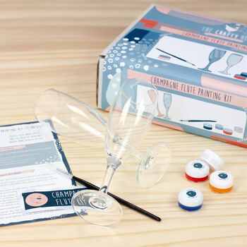 Champagne Flute Painting Kit, 3 of 6