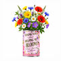 Personalised Thank You For Helping Me Bloom Tin, thumbnail 1 of 3
