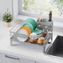 Dish Drying Rack Rotating Spout Dish Drainer, thumbnail 1 of 8