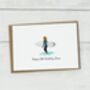 Personalised Surfer Girl Card, thumbnail 3 of 6