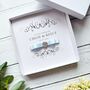 Handmade And Personalised Wedding Card With Crystal Embelishment Any Colour Ribbon, thumbnail 5 of 12