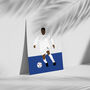 Jay Jay Okocha Bolton Football Poster, thumbnail 2 of 2
