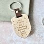 Personalised No.One Teacher Keyring, thumbnail 2 of 4