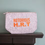 Funny 'Notorious H.R.T' Storage Pouch, thumbnail 3 of 3