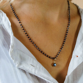 Personalised Beeda Beaded Charm Necklace, 3 of 11