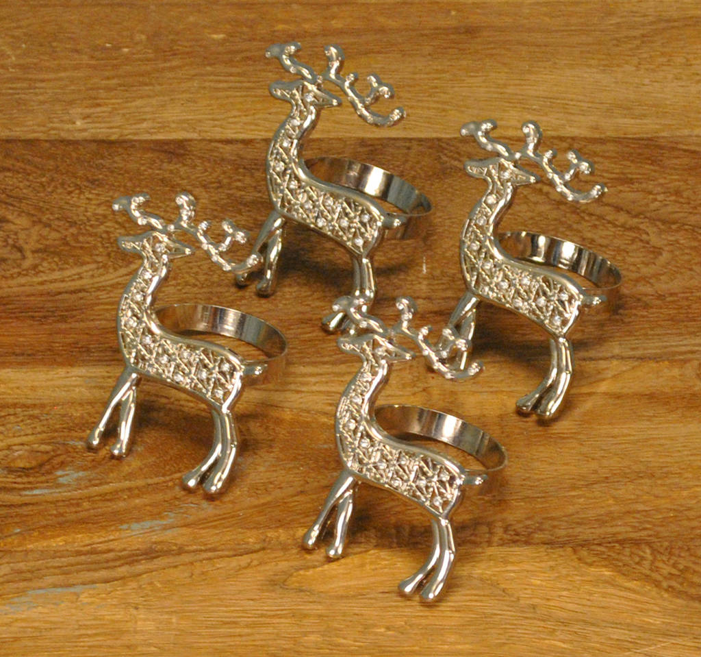Reindeer Napkin Rings By Garden Selections