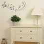 Musical Notes Wall Sticker, thumbnail 2 of 3