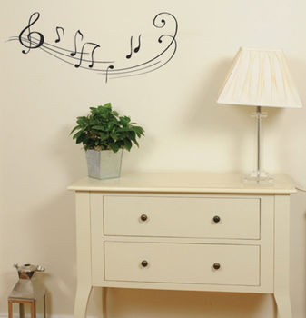 Musical Notes Wall Sticker, 2 of 3