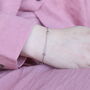 Ball Beaded Charm Slim Thread Bracelet, thumbnail 1 of 2