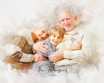 Our Family Portrait – A Heartfelt Gift For Parents' Birthday, 11 of 11