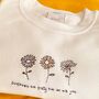 Embroidered 'Sunflowers Are Pretty' Sweater, thumbnail 5 of 5