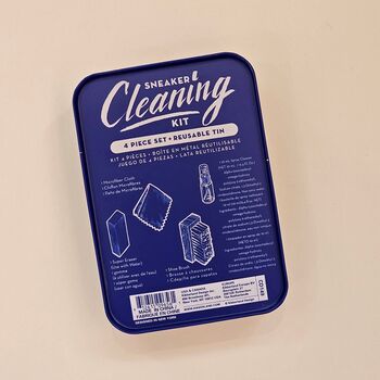 Trainers Four Piece Cleaning Kit Tin, 3 of 3