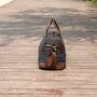 Large Canvas Holdall Duffel, thumbnail 8 of 10