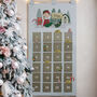 Personalised Elf Advent Calendar – Silver Grey, thumbnail 2 of 5