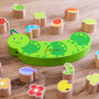 Personalised Caterpillar Balance Game Wooden Toy, thumbnail 2 of 4