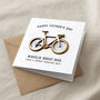 Wooden Bicycle Father's Day Card, thumbnail 2 of 2