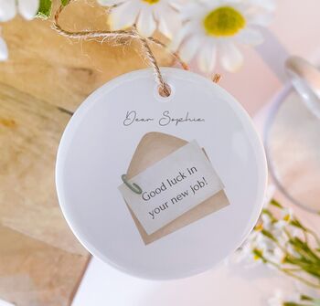 Personalised New Job Candle Gift, 3 of 10