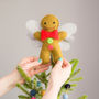 Gingerbread Man Tree Topper, thumbnail 1 of 4