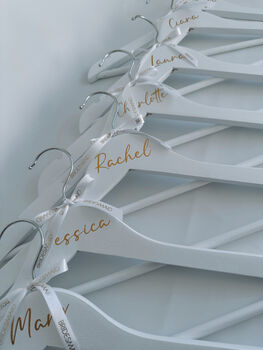 Personalised Bridal Hangers, 3 of 3