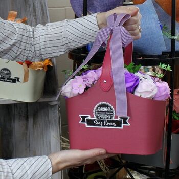 Valentine’s Red Roses Bouquet Basket | Everlasting Roses, 3 of 3