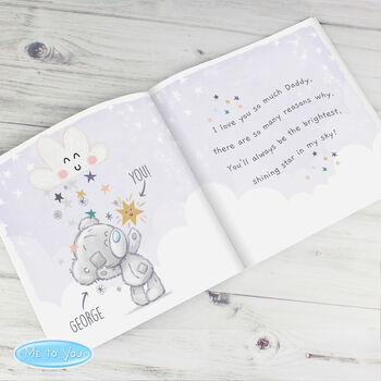 Personalised 'Daddy You're A Star' Poem Book, 7 of 7