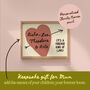 Personalised Family Heart Print – It’s A Forever Kind Of Love, thumbnail 4 of 11