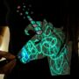 Unicorn Interactive Glow In The Dark T Shirt, thumbnail 6 of 8