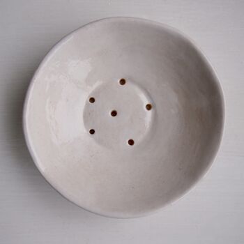 Handmade Mini White Ceramic Soap Dish, 4 of 10