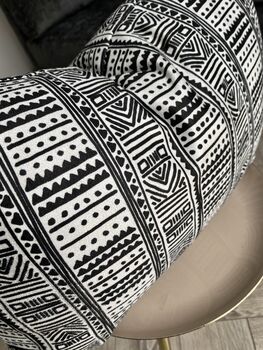 Mud Cloth Cushion Pillow With Insert Boho 13' x 19', 7 of 9
