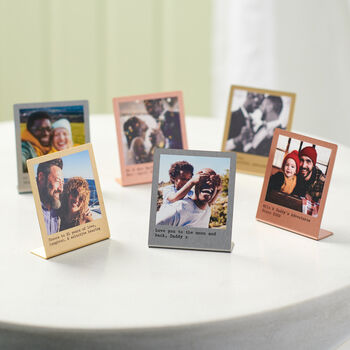 Personalised Miniature Brass Photo Print, 6 of 11