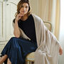 Lola Cashmere Travel Wrap, thumbnail 1 of 11