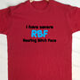 Personalised Adults Severe R B F T Shirt, thumbnail 3 of 7