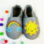 Personalised Rainbow Baby Shoes, thumbnail 3 of 10