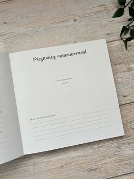 Pregnancy Journal | From Bump To Baby Book | Mum To Be, 6 of 12