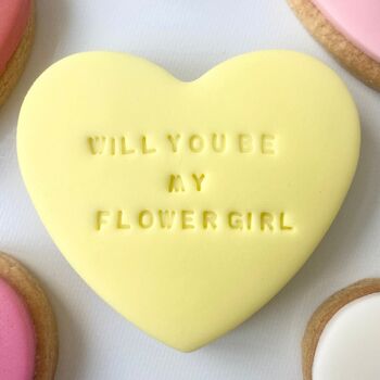 Will You Be My Bridesmaid Proposal Gift Biscuit, 5 of 6