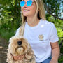 Personalised Dog Lover Organic Motif T Shirt, thumbnail 2 of 12