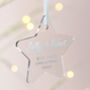 First Christmas Together Personalised Decoration, thumbnail 2 of 4