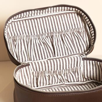 Voyager Wash Bag In Brown, 2 of 2